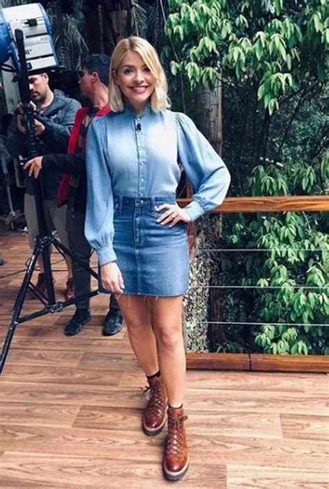 Im A Celebrity Holly Willoughbys Eye Watering Boots And Mini Dress Wardrobe Cost Revealed