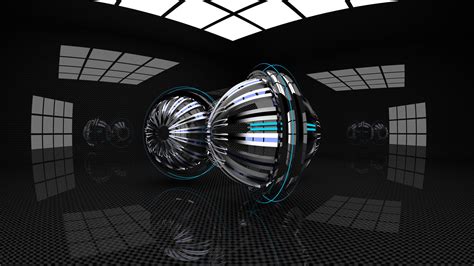 Download 8k Desktop Mechanical Spheres Wallpaper