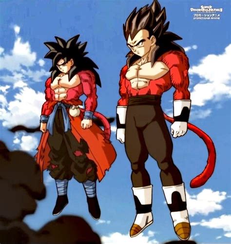 Goku Xeno And Vegeta Xeno Dragon Ball Gt Dragon Z Dragon Ball Super