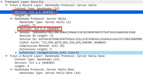 Wireshark Why Tls Version Is Different In Record Layer And Handshake
