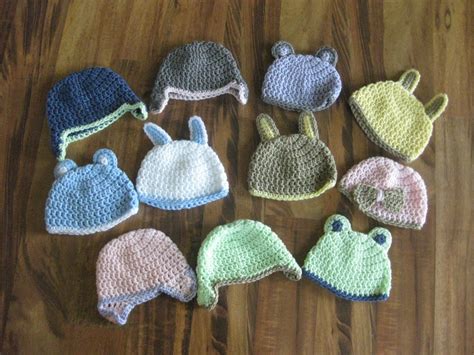 Thats Sew Julie Preemie And Newborn Crochet Hat Pattern