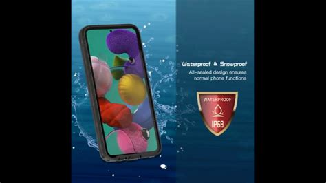 Waterproof Case For Samsung A51 Case Youtube