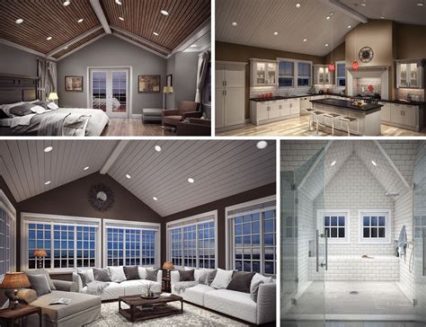 Vaulted ceilings can create a striking look in any room, making if you have a vaulted ceiling, the best place to hang pendant lights is from the center beam. Best Lighting For Low Sloped Ceiling | Home Inspiration