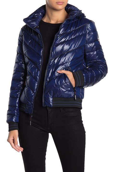 Guess Quilted Puffer Jacket Nordstrom Rack