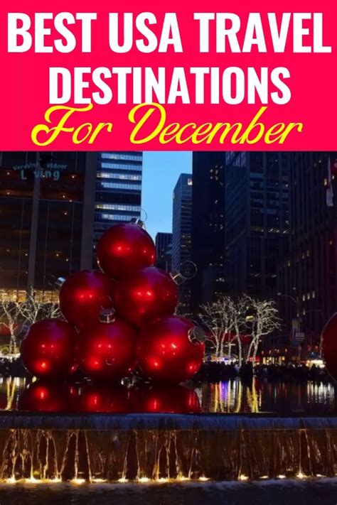 Best Places To Travel In December In The United States Video Video