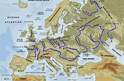 Mapa de los principales ríos europeos | Download Scientific Diagram