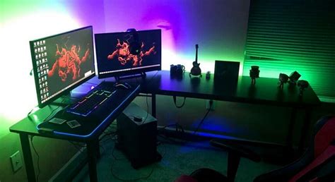 The Best L Shaped Gaming Desk Gaming Pirate