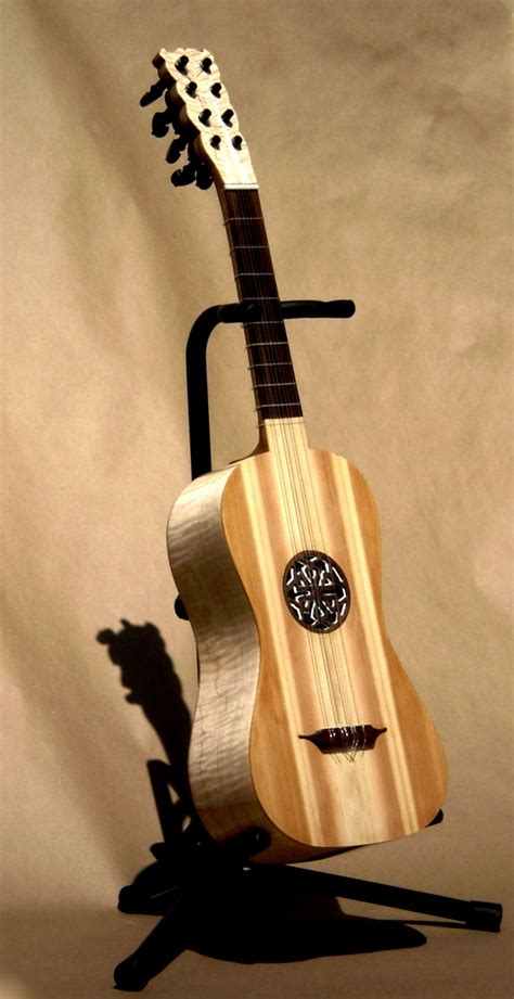 4 Course Renaissance Guitar By Justin Deurmyer Lubbock Texas Made By My Super Talented Husband