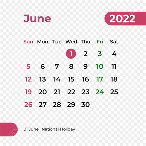 Gambar Kalender Juni 2022 Juni Kalender Rencana Png Dan Vektor