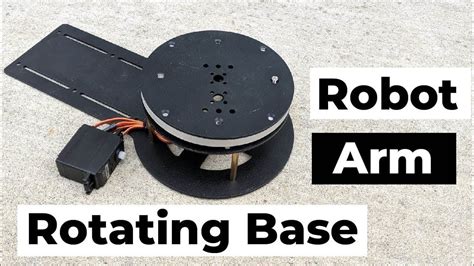 Robot Product Circular Rotating Base For Robotic Arm Project Youtube
