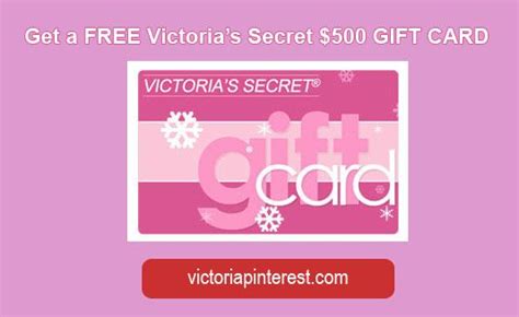 Free 500 Victoria Secret Gift Card IBikini Cyou