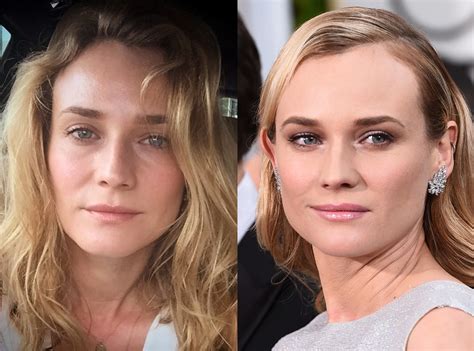 Diane Kruger From Stars Without Makeup E News