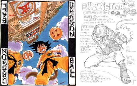 Love How Dragon Ball Was An Influence For Naruto And Naruto For Mha