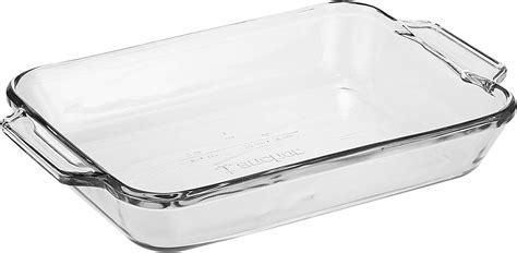 Anchor Hocking Oven Basics Glass 2 Quart Clear Rectangle Baking Dish