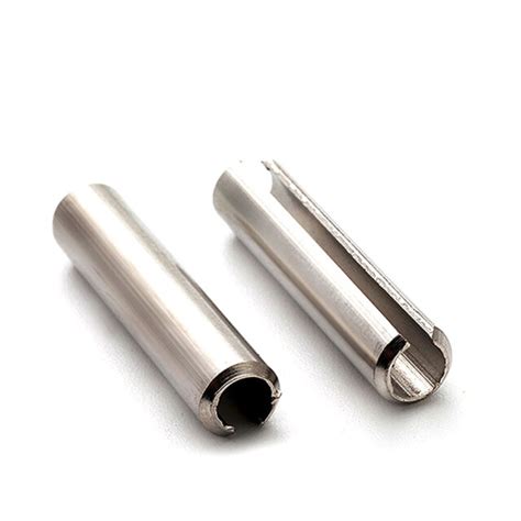 304 Stainless Steel Metric Slotted Spring Pins Split Tension Roll Pin
