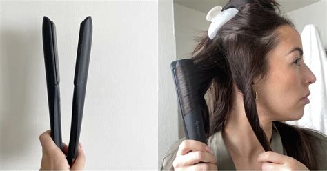 How To Curl Hair With A Flat Iron With Photos Popsugar Beauty