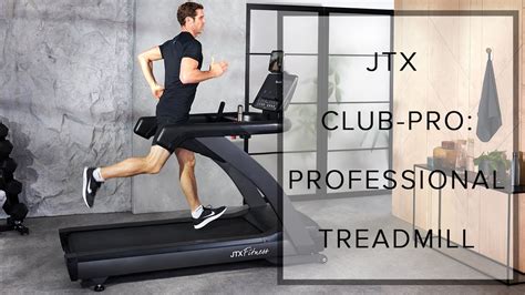 Jtx Club Pro Professional Treadmill From Jtx Fitness Youtube