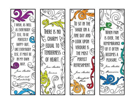 Inspirational Printable Bookmarks Customize And Print