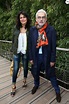 Pascal Praud et sa femme au village des Internationaux de France de ...