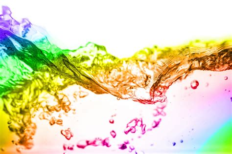 Rainbow Water Wallpapers Top Free Rainbow Water Backgrounds
