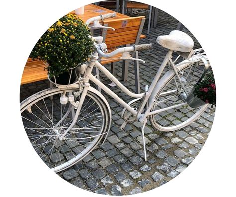 Fahrrad Im Garten Dekorieren : Gartendeko Bepflanztes Fahrrad Deko Mal