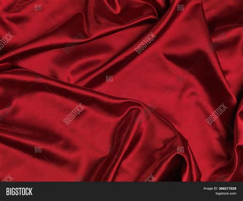 Red Shiny Silky Satin Image And Photo Free Trial Bigstock