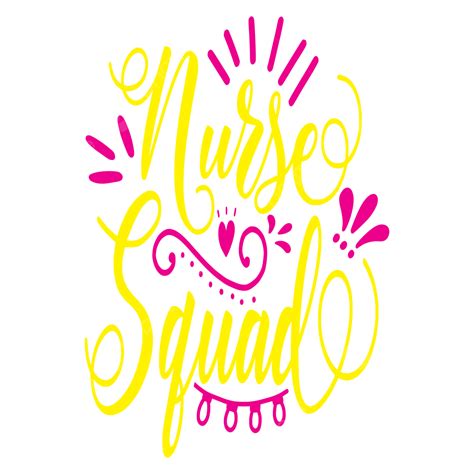 Squad Vector Png Images Nurse Squad Nurse Squad Eps Cut File