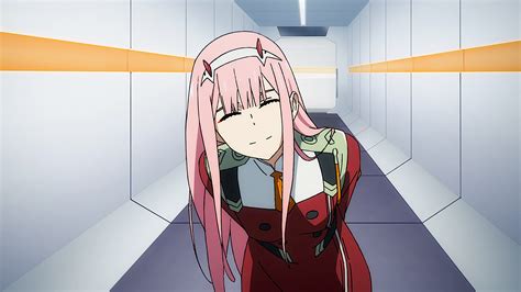 Darling In The Franxx Zero Two Hiro Zero Two With Pink