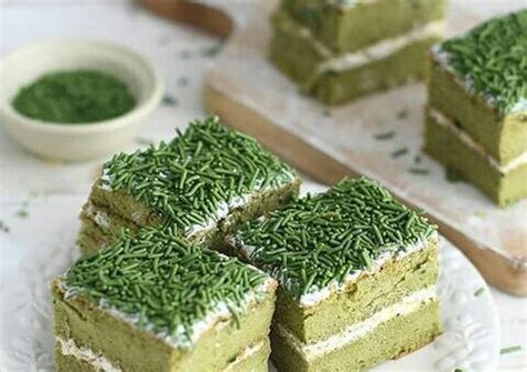Resep Greentea Sponge Cake Oleh Busya Cooking Hidayah Cookpad