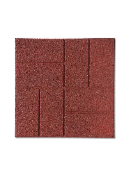 Reversible Rubber Paver 16 X 16 Recycled Rubber Pavers Stone