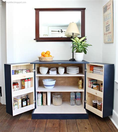 You will surely find these racks helpful if you don't want your canned foods falling over and making a mess of your. kitchen pantry cabinet - buildsomething.com