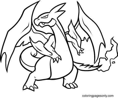 Charizard Coloring Pages Coloring Pages For Kids And Adults