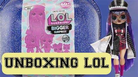 Unboxing Lol Surprise Bigger Surprise Winter Disco With Exclusive O
