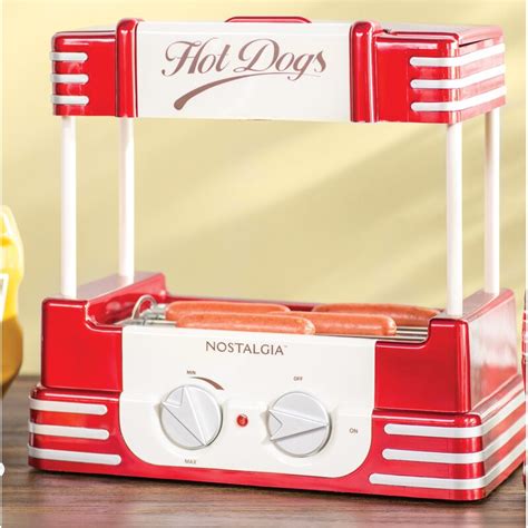 Nostalgia Electrics Retro Hot Dog Roller And Reviews Wayfair