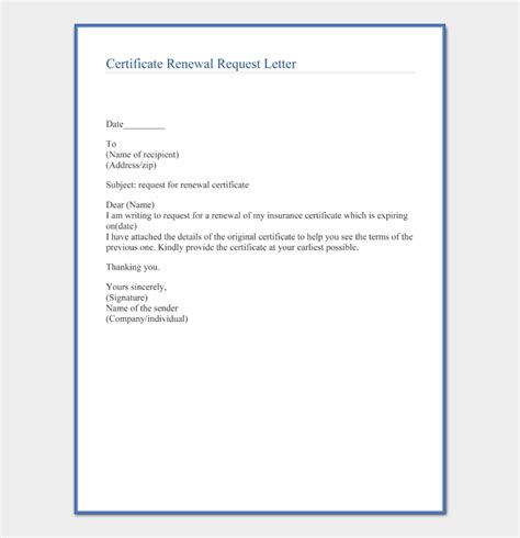 Sample Letter Of Request For Certificate Of Registration Certify Letter