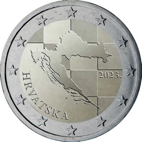 Kroatien Euro Kursmünzen 2023 Wert Infos Und Bilder Bei Euro Muenzentv