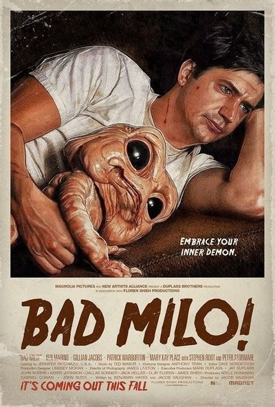 Bad apples tells the story of these two bad apples who decide to play some tricks on a young couple that is not participating in halloween. Bad Milo! Movie Review & Film Summary (2013) | Roger Ebert