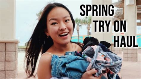 Spring Try On Haul 2019 Youtube