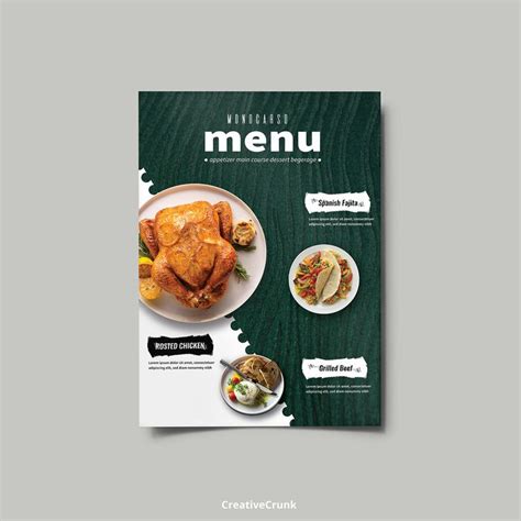 Check Out My Behance Project Restaurant Menu Book