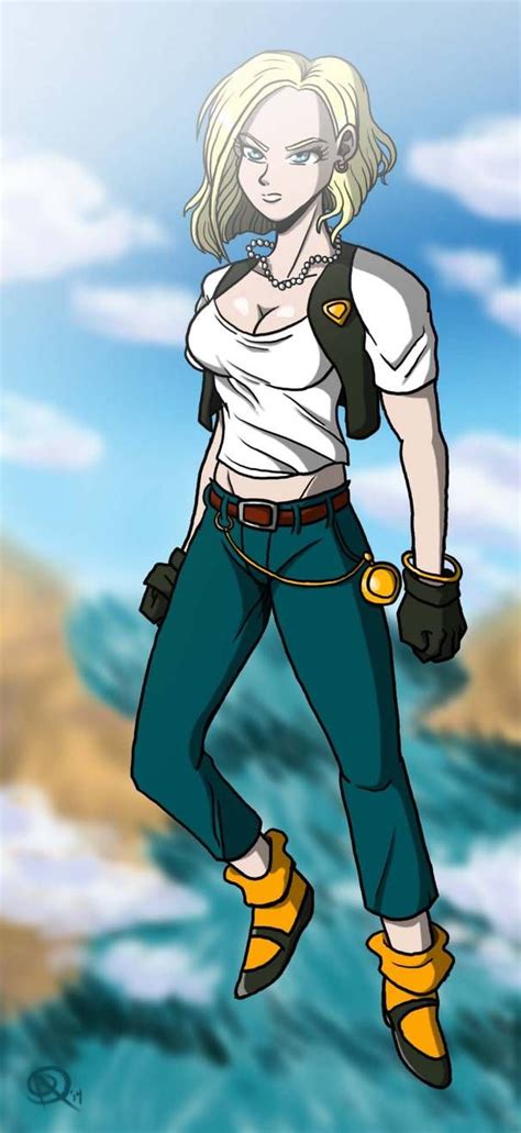 Android 18 By Chillguydraws On DeviantArt Android 18 Zelda