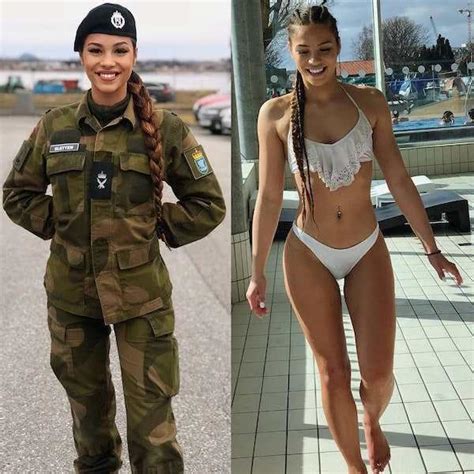 Beautiful Badasses In And Out Of Uniform Thechive Military Girl Army Women Military Women
