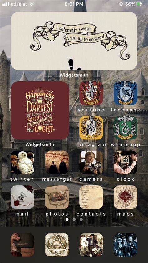 23 Harry Potter Themed Ios 14 Home Screen Ideas In 2022 Harry Potter Wallpaper Harry Potter