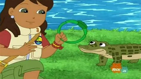 Go Diego Go S02e19 Alicia Saves The Crocodile Itoons آموزش زبان و