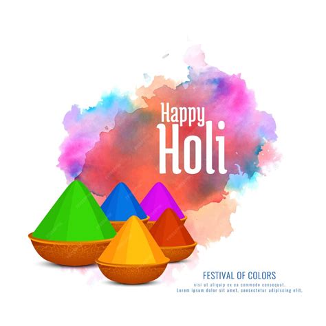 Premium Vector Abstract Happy Holi Indian Festival Background