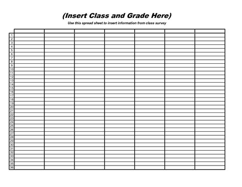 Free Blank Spreadsheet Templates Excel Spreadsheet Template Free