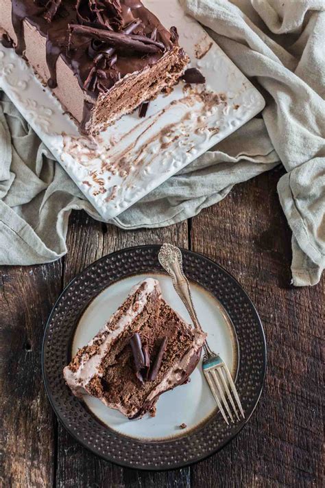 Chocolate Ice Cream Cake Olivias Cuisine