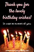 The 41 Best Ways to Say Thank You for Birthday Wishes - Someone Sent ...