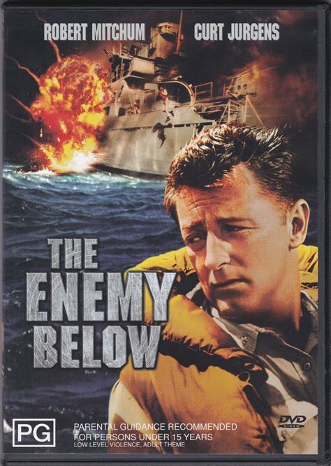 The Enemy Below Dvd Region 4 Pal 9321337113500 Ebay
