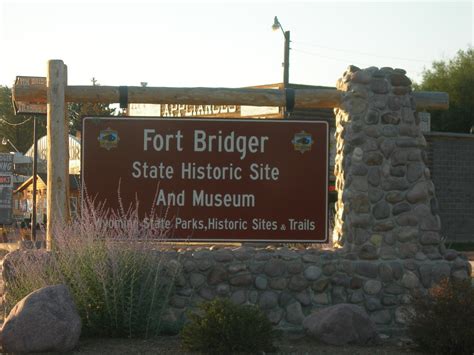 Fort Bridger State Historic Site Fort Bridger Wyoming Flickr
