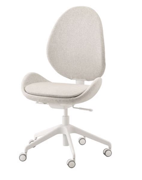 Grey Office Chair Ikea Exigent Logbook Frame Store